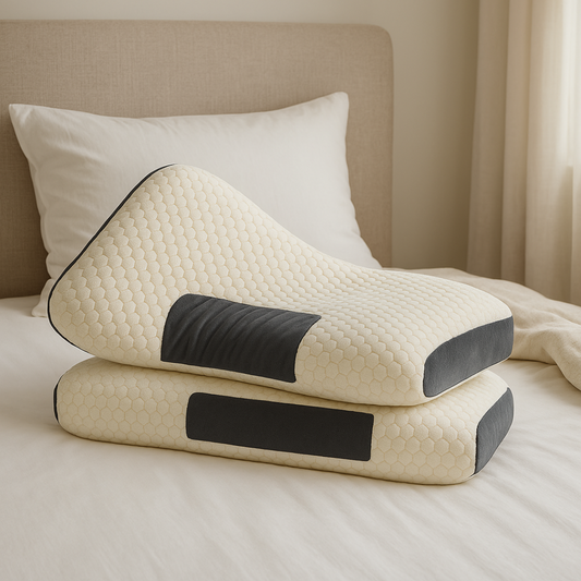 Almohada Ortopédica efecto masaje de Fibras Naturales