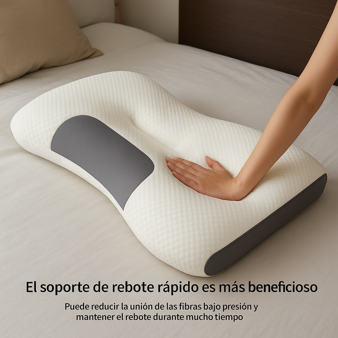 Almohada Ortopédica efecto masaje de Fibras Naturales